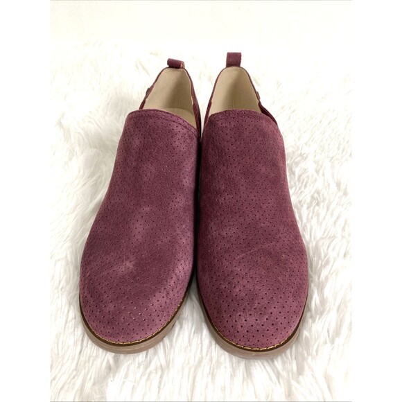 Spenco Orthopedic Suede Shoes Women’s Size US 10B Total Support Foot Wear Wine - Picture 2 of 13